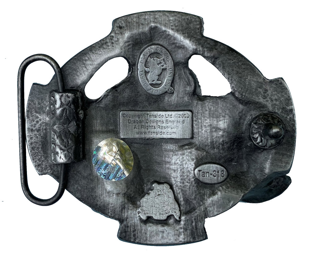 Celtic Warrior Belt Buckle